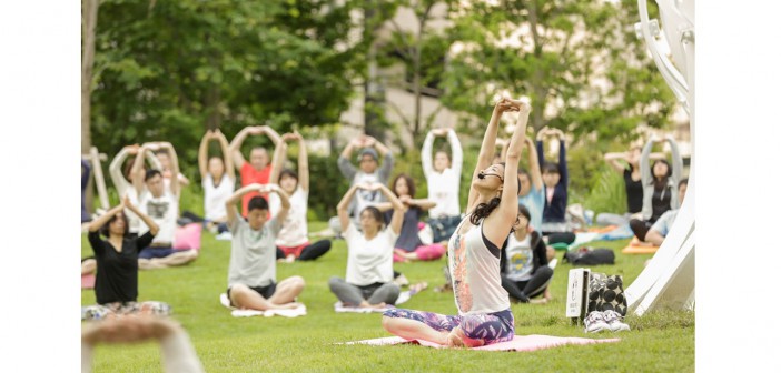 Toranomon Hills Yoga – free yoga with top-rate instructors