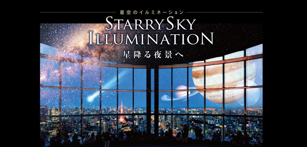 Starry Sky Illumination - Tokyo City View (amuzen article)