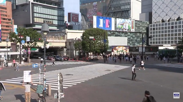 Tokyo today on live cameras