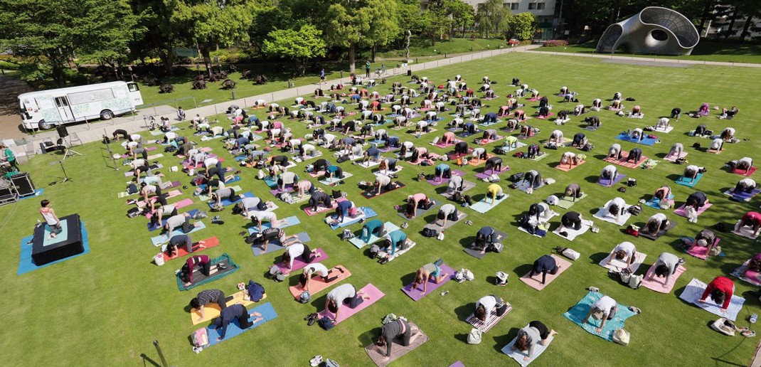 Mid-Park Yoga & Fit 2021 at Tokyo Midtown (Roppongi)