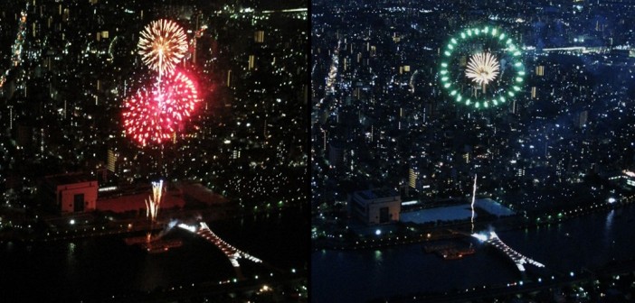 Sumida River Fireworks at TOKYO SKYTREE (R)